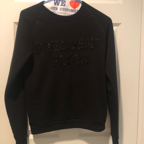 NWOT BOW AND DRAPE CUSTOM SWEATSHIRT - Picture 2 of 4